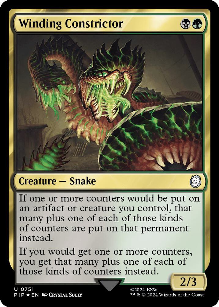 Winding Constrictor (Surge Foil) card image