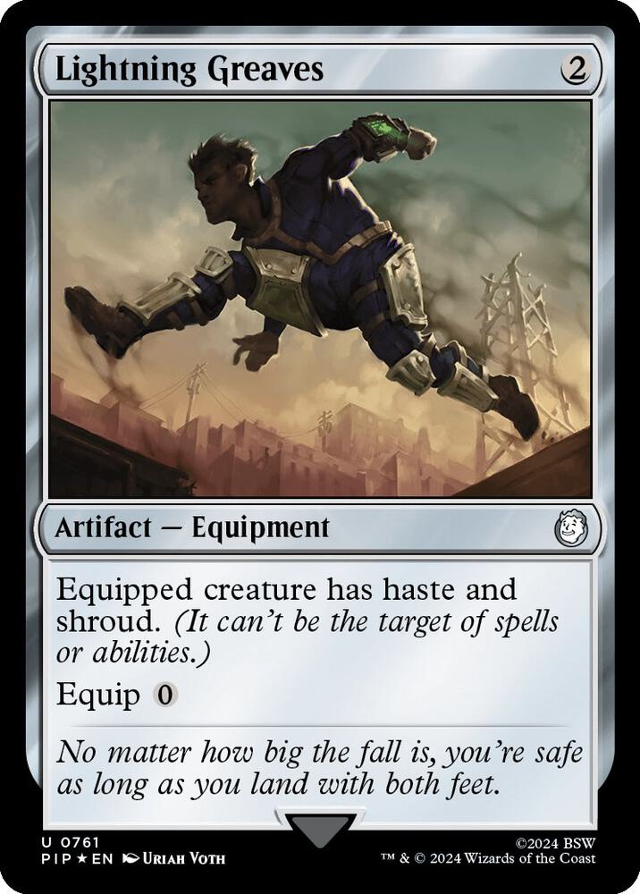 Lightning Greaves (Surge Foil) card image