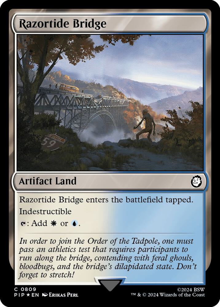 Razortide Bridge (Surge Foil) card image