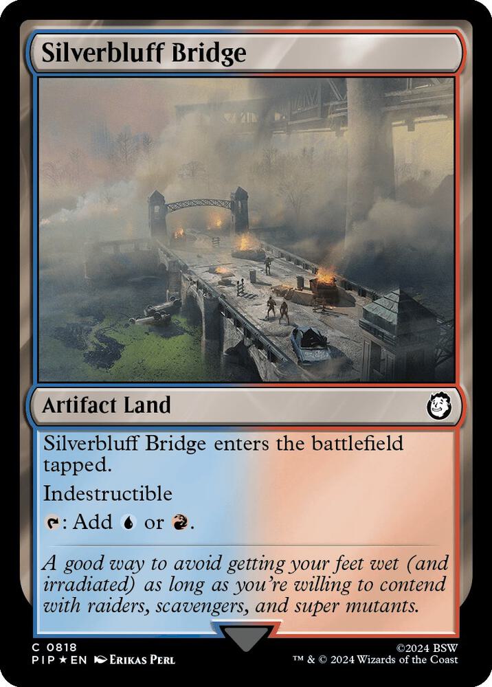 Silverbluff Bridge (Surge Foil) card image