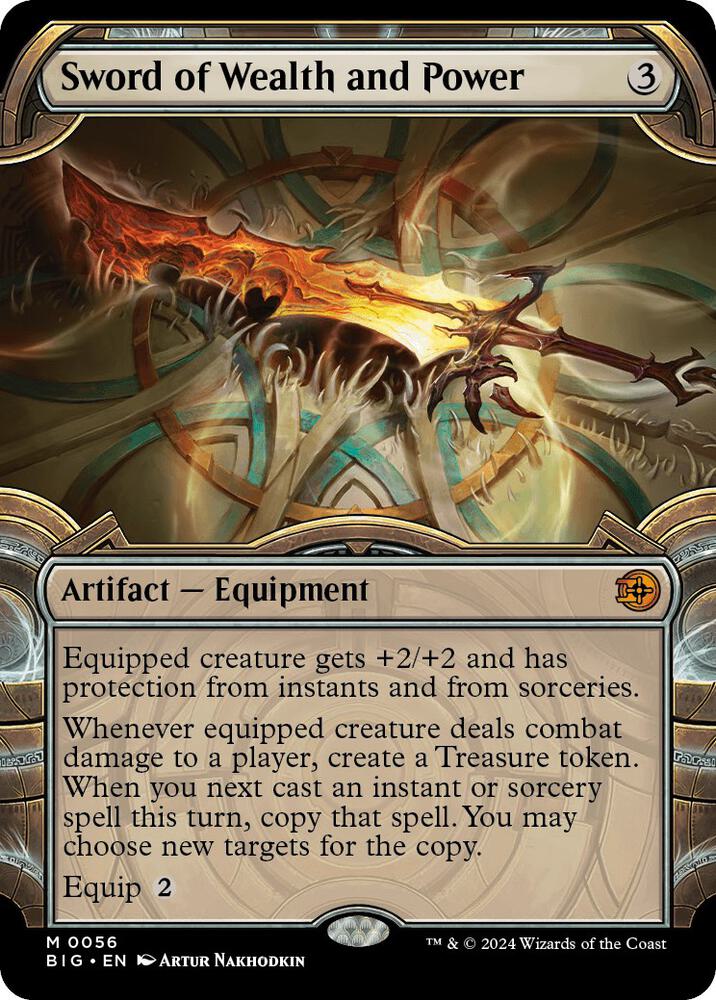 Sword of Wealth and Power (Showcase) card image