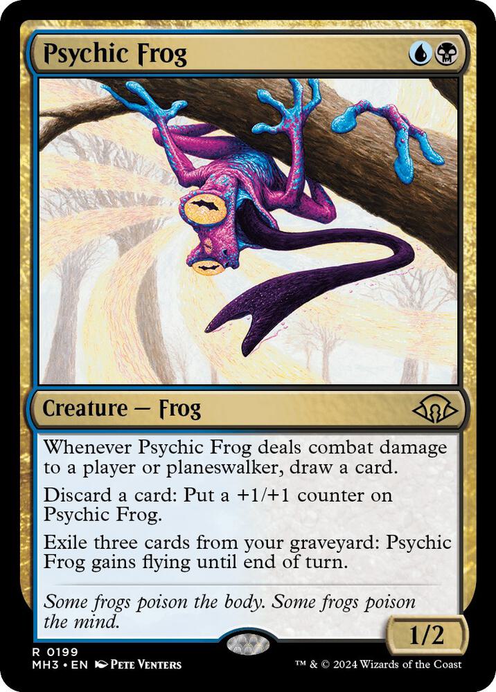 Psychic Frog card image