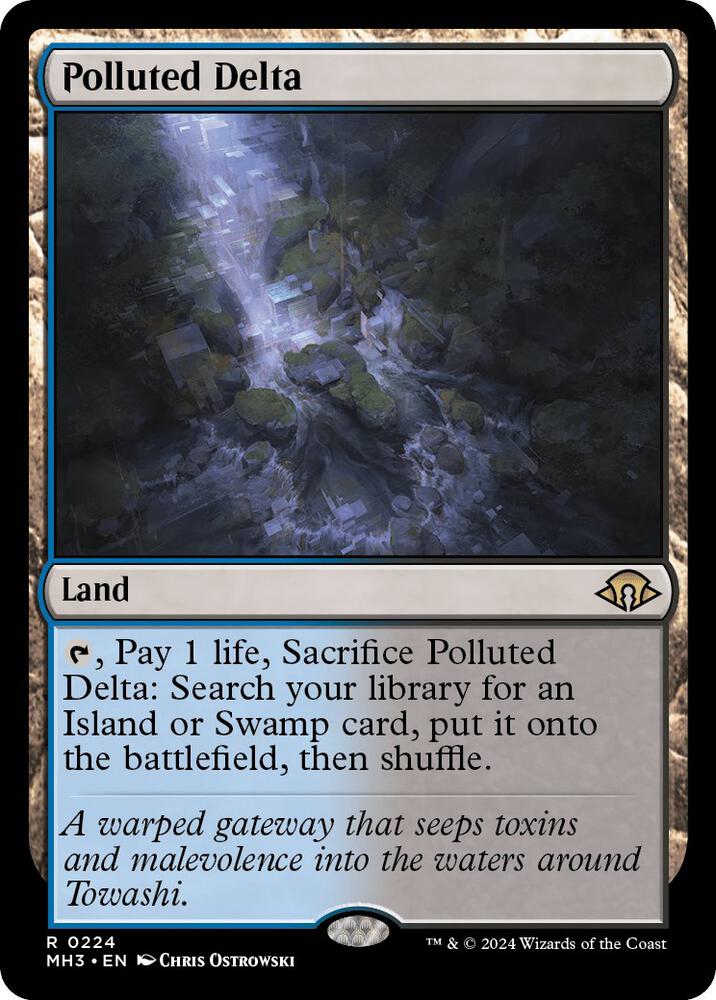 Polluted Delta card image