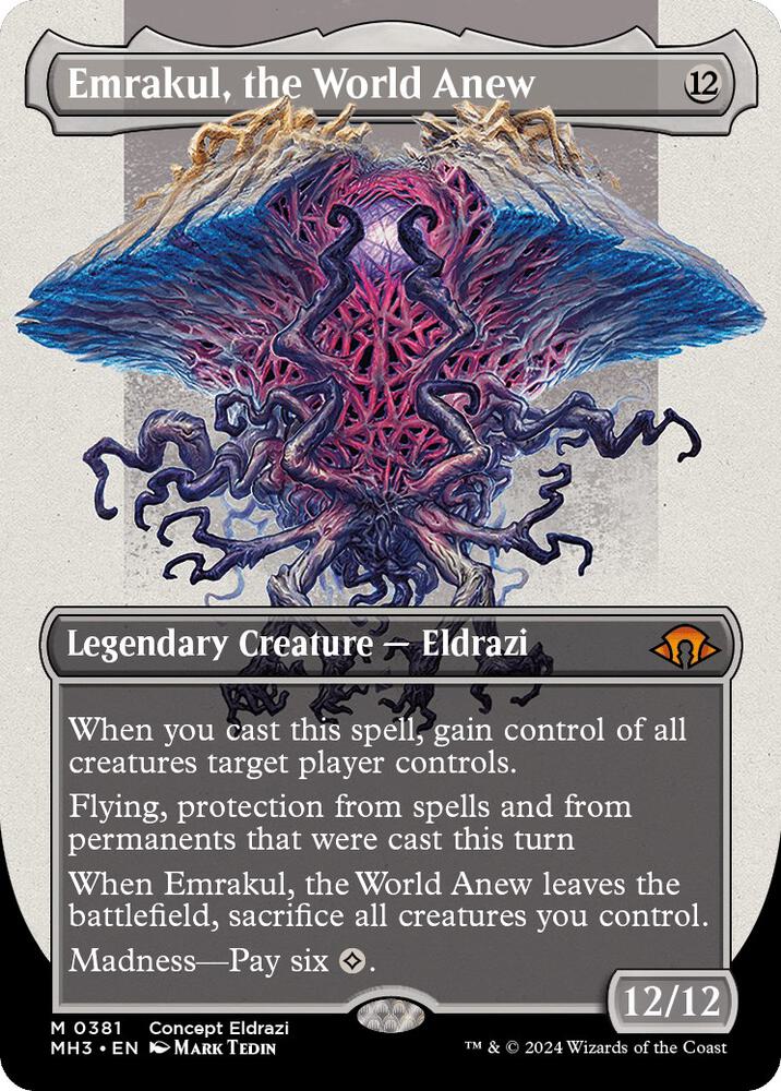 Emrakul, the World Anew (Borderless) card image