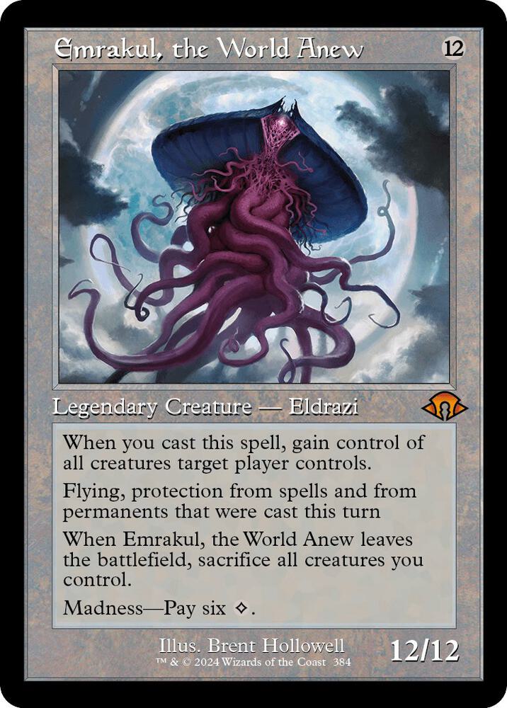 Emrakul, the World Anew (Retro Frame) card image