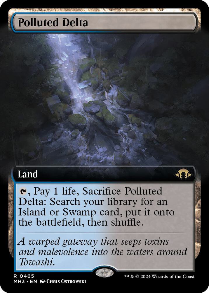 Polluted Delta (Extended Art) card image