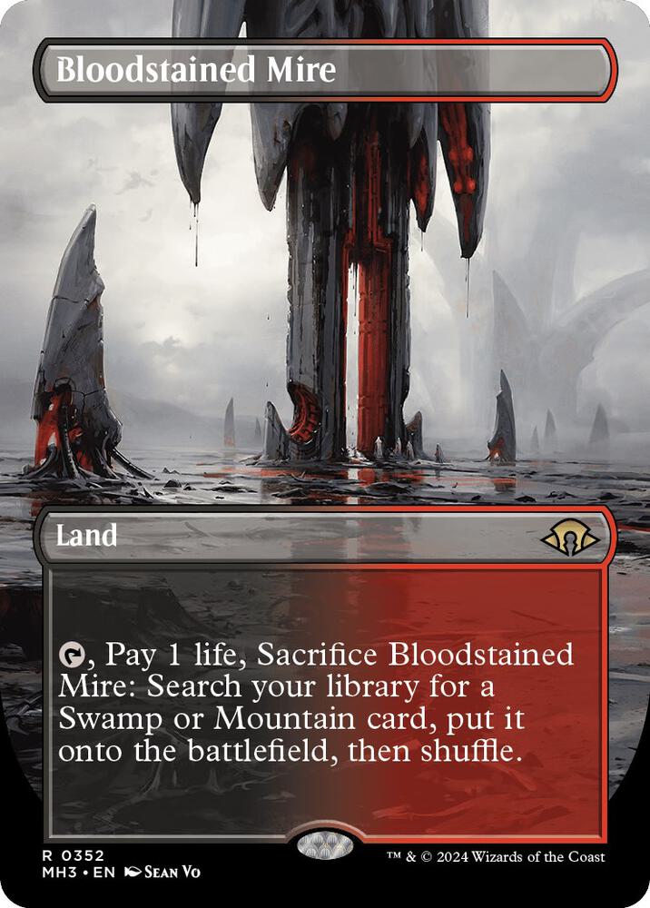 Bloodstained Mire (Borderless) card image