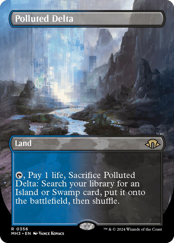Polluted Delta (Borderless) card image