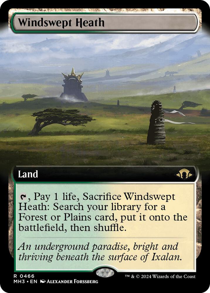 Windswept Heath (Extended Art) card image