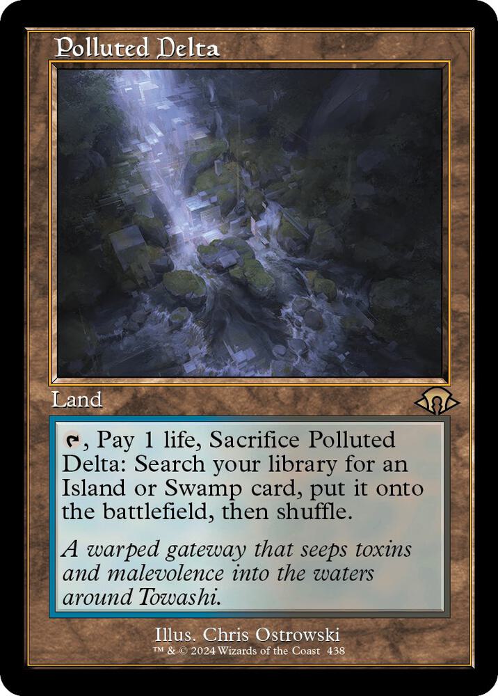 Polluted Delta (Retro Frame) card image