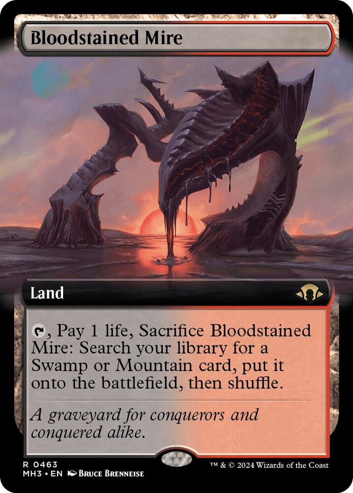 Bloodstained Mire (Extended Art) card image