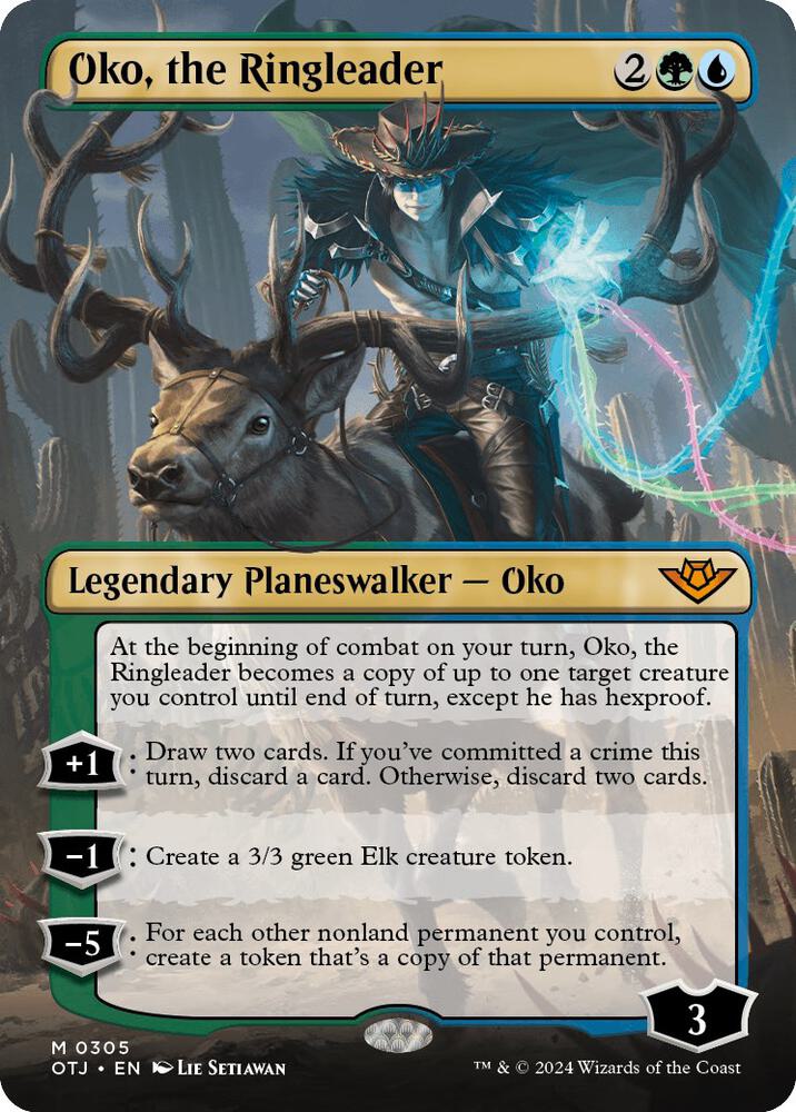 Oko, the Ringleader (Borderless) card image