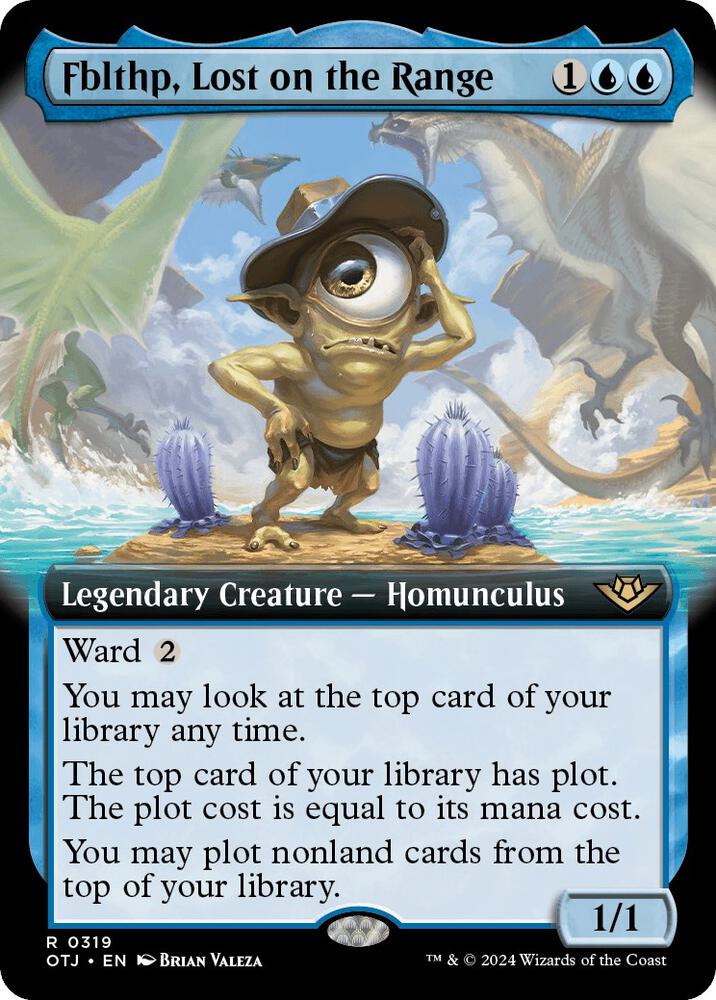 Fblthp, Lost on the Range (Extended Art) card image