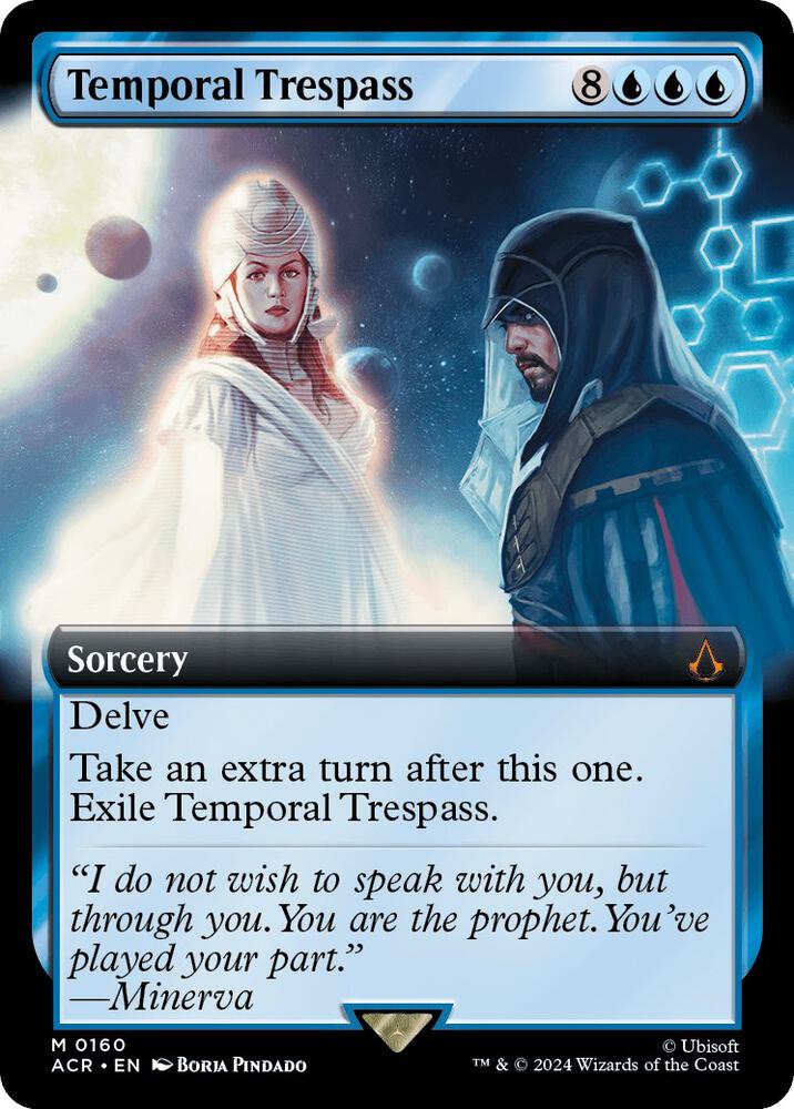 Temporal Trespass (Extended Art) card image