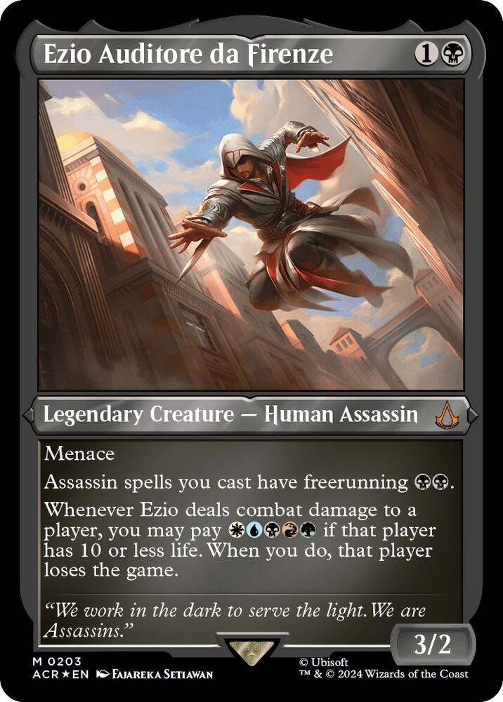 Ezio Auditore da Firenze (Foil Etched) card image