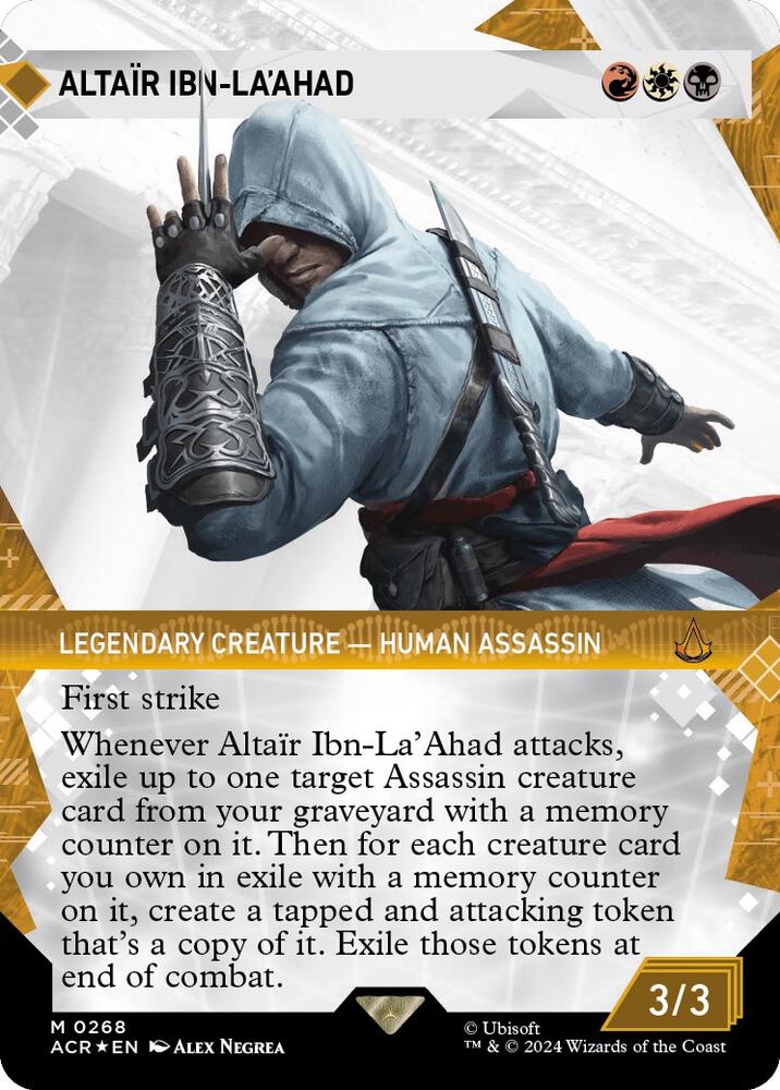 Altair Ibn-La'Ahad (Showcase) (Textured Foil) card image