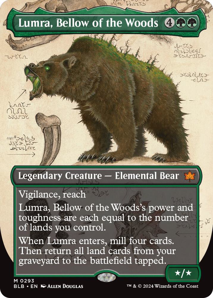 Lumra, Bellow of the Woods (Borderless) (0293) card image