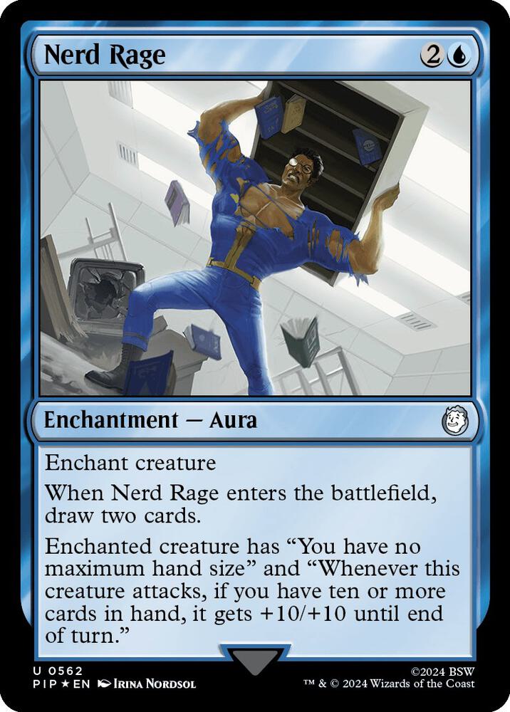 Nerd Rage (Surge Foil) card image