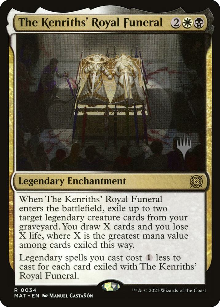 The Kenriths' Royal Funeral card image