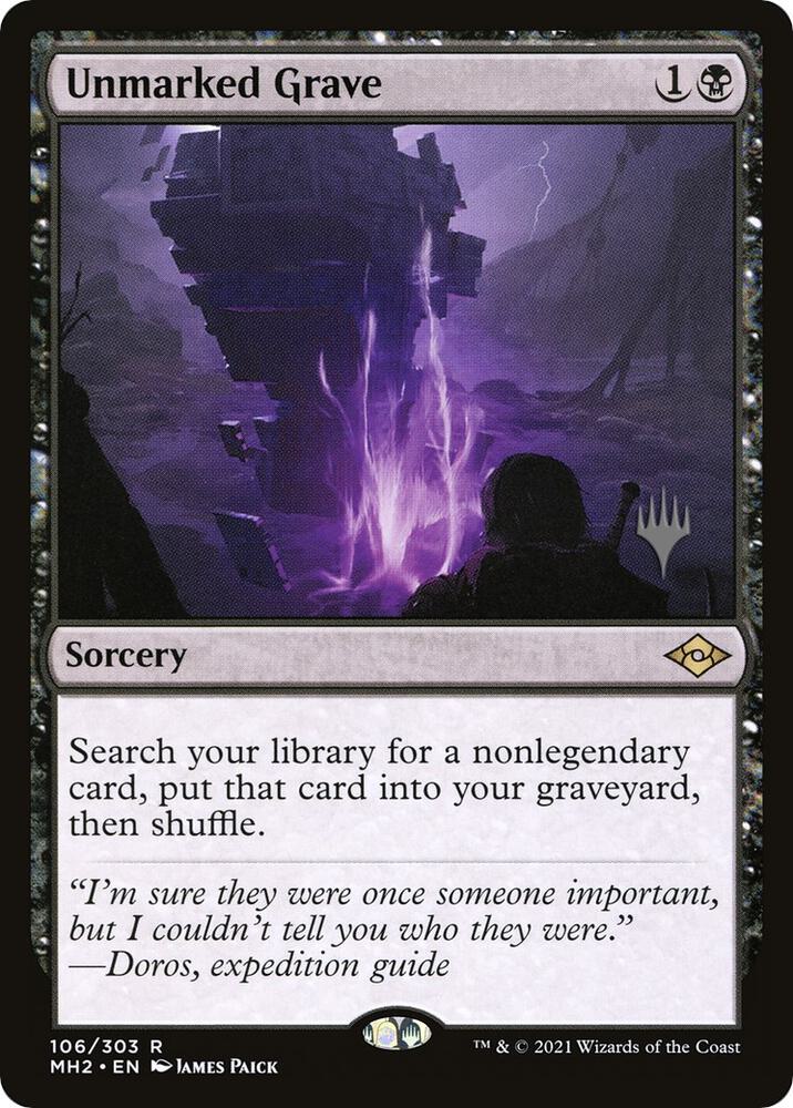 Unmarked Grave card image