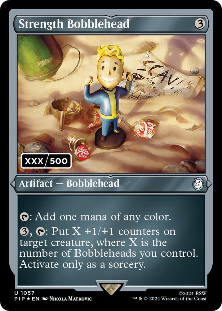 Strength Bobblehead (Serial Numbered) card image