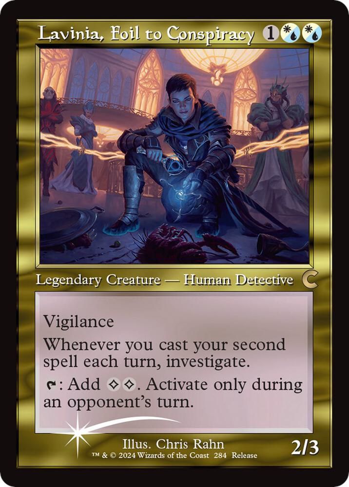 Lavinia, Foil to Conspiracy (Retro Frame) card image