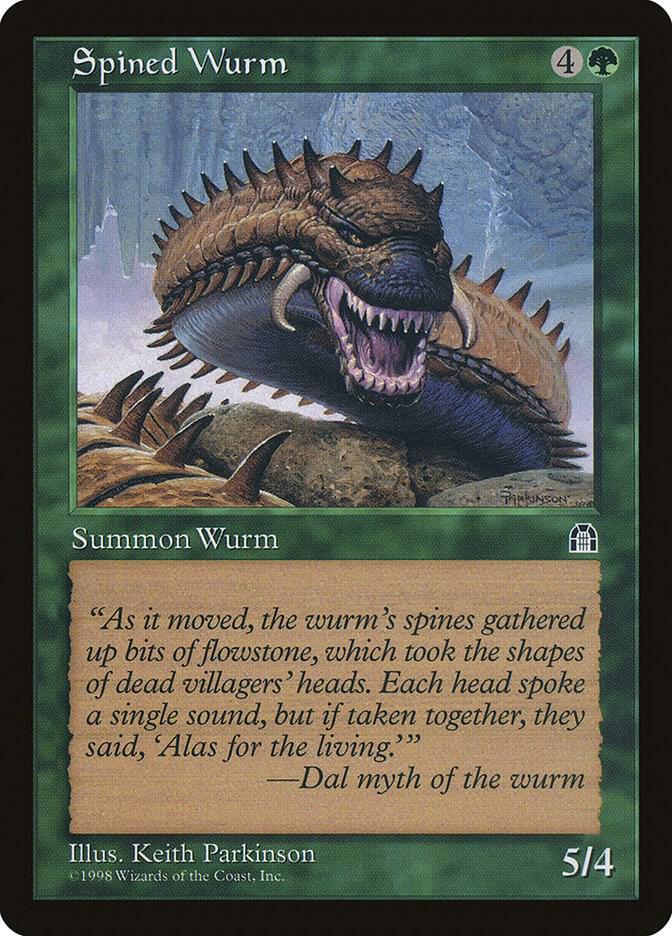 Spined Wurm card image