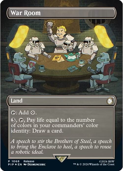 War Room (Borderless) card image