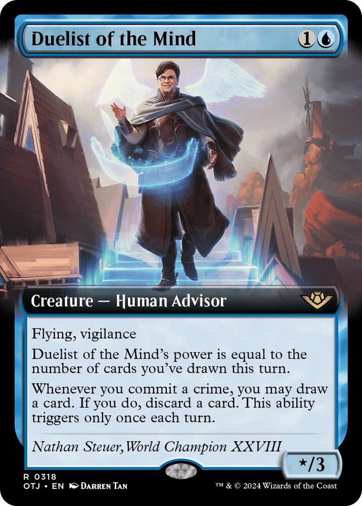 Duelist of the Mind (Extended Art) card image