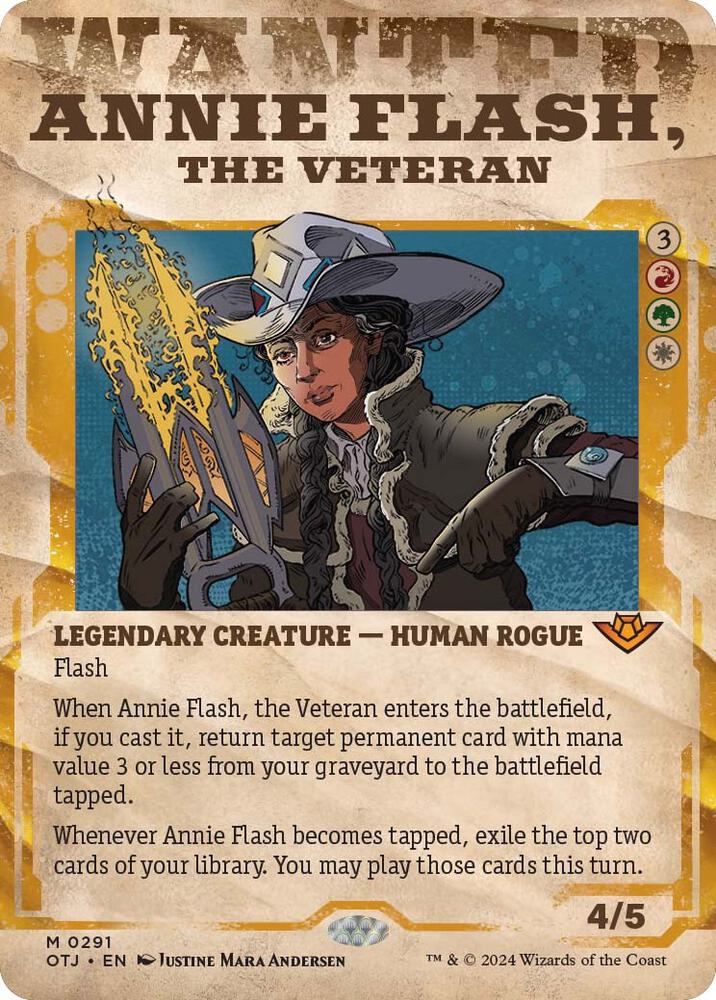 Annie Flash, the Veteran (Showcase) card image