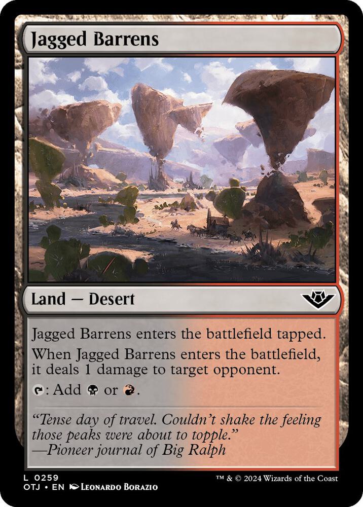 Jagged Barrens card image