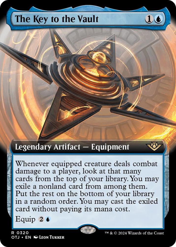 The Key to the Vault (Extended Art) card image