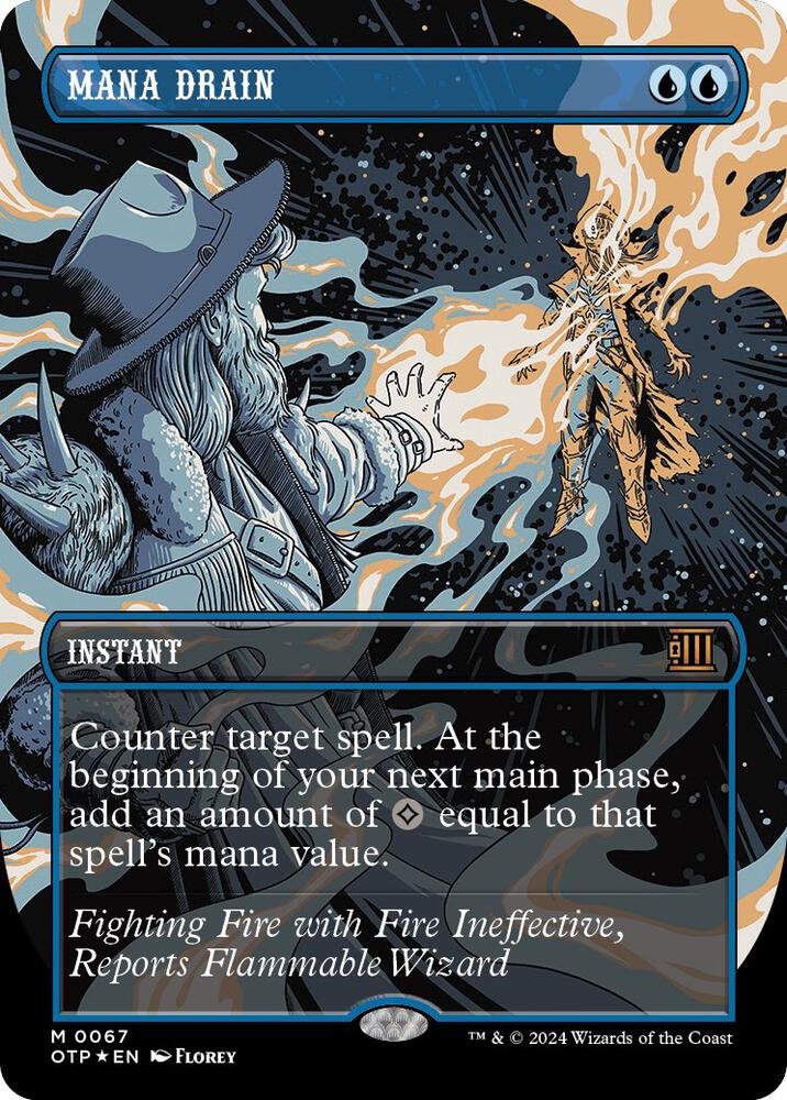Mana Drain (Textured Foil) card image