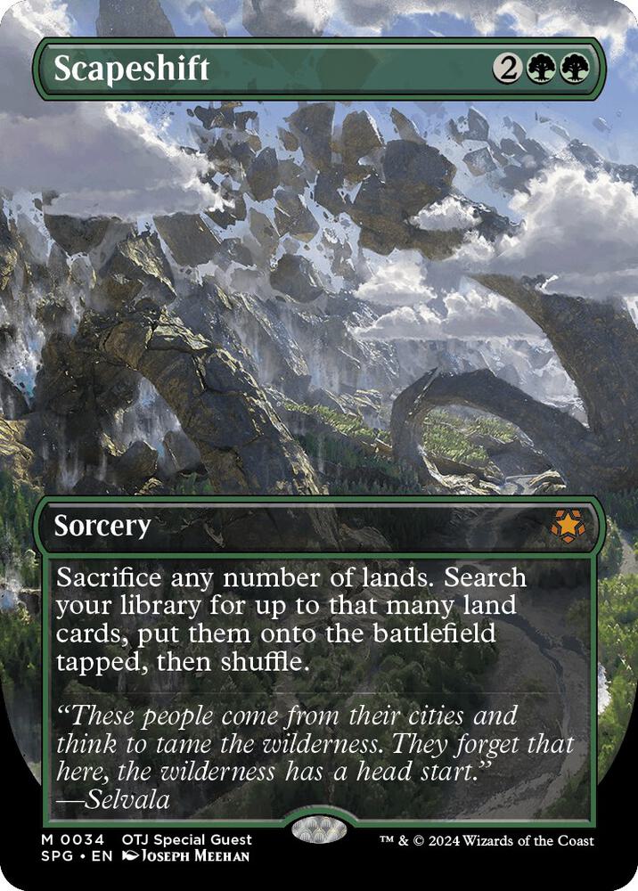 Scapeshift (Borderless) card image