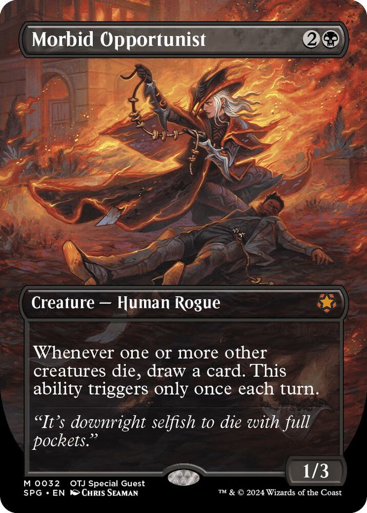 Morbid Opportunist (Borderless) card image