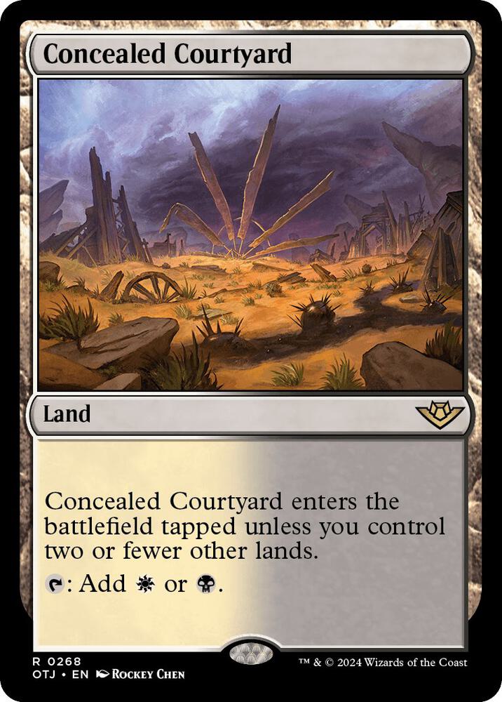 Concealed Courtyard card image