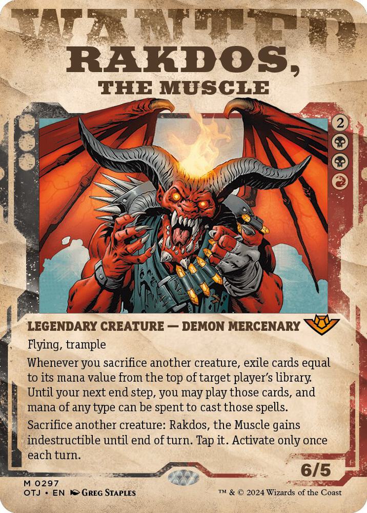 Rakdos, the Muscle (Showcase) card image
