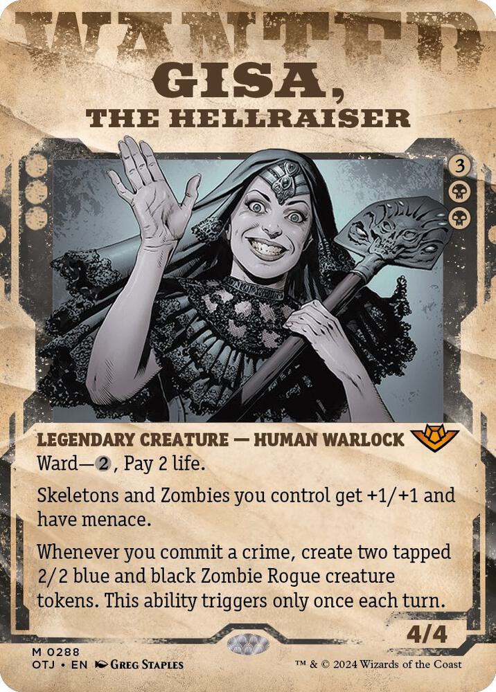 Gisa, the Hellraiser (Showcase) card image