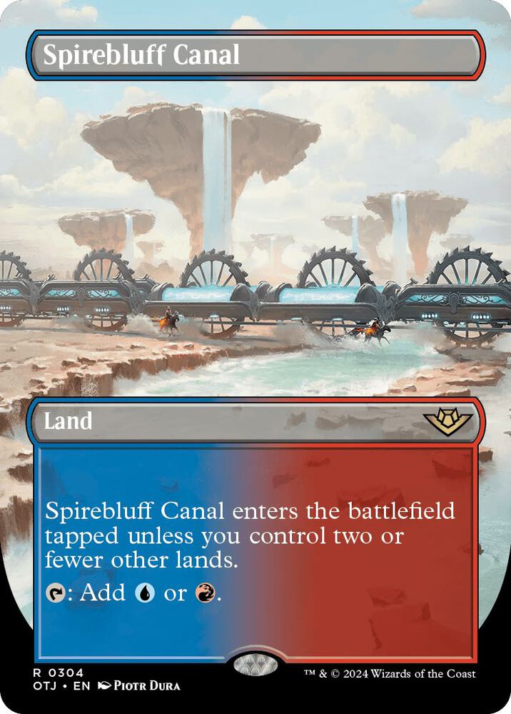 Spirebluff Canal (Borderless) card image