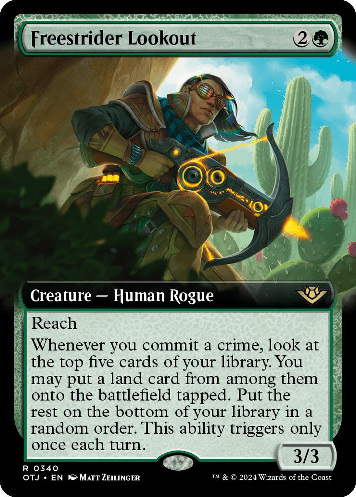 Freestrider Lookout (Extended Art) card image