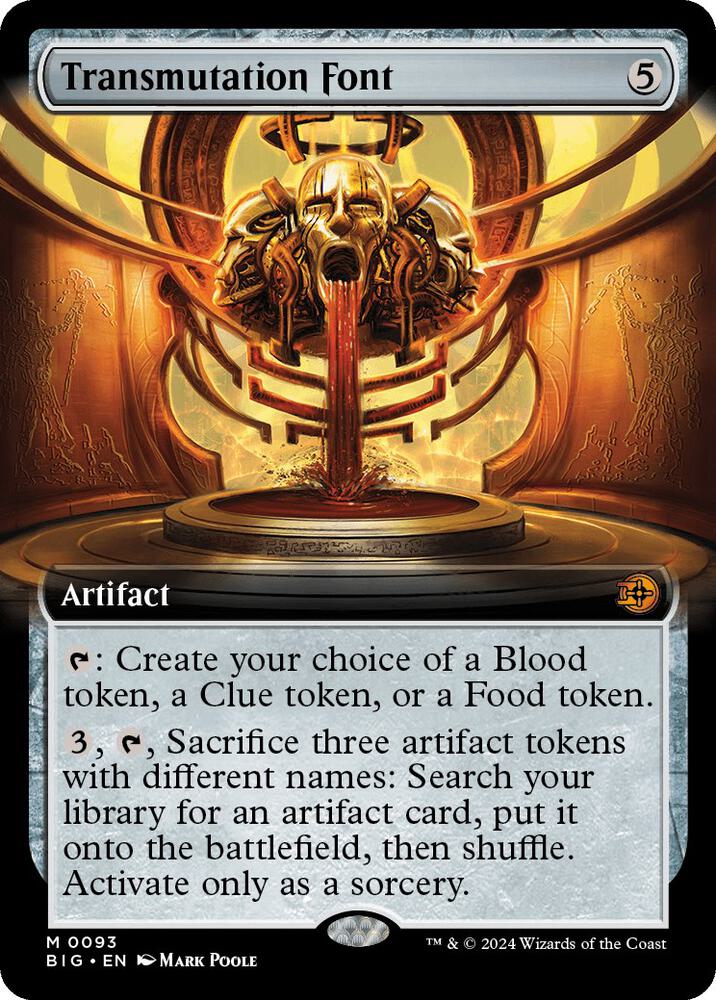 Transmutation Font (Extended Art) card image