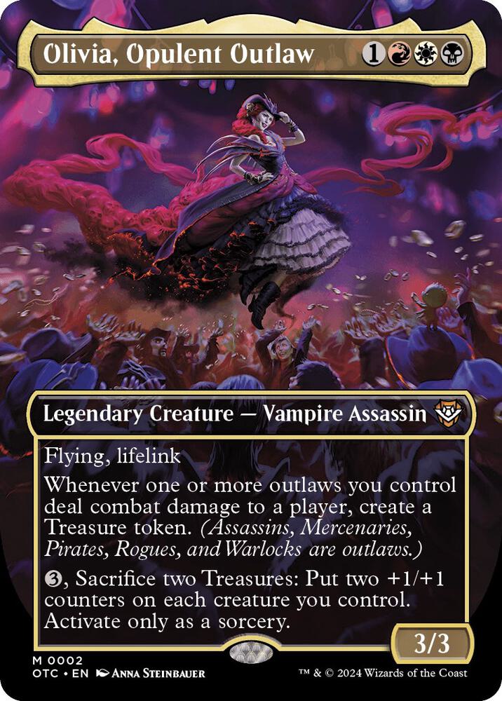 Olivia, Opulent Outlaw (Borderless) card image