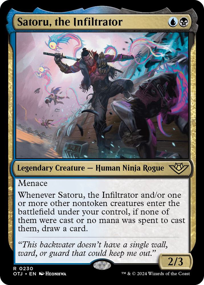 Satoru, the Infiltrator card image
