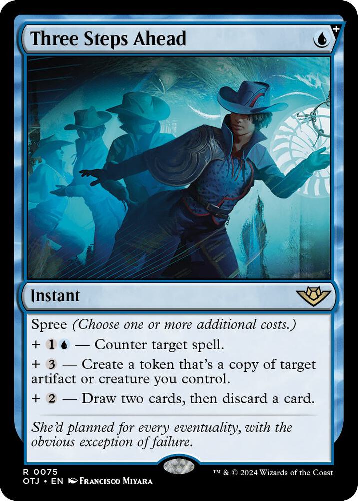 Three Steps Ahead card image