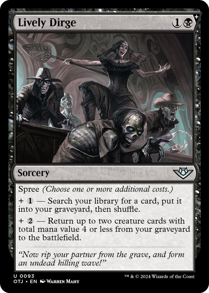 Lively Dirge card image