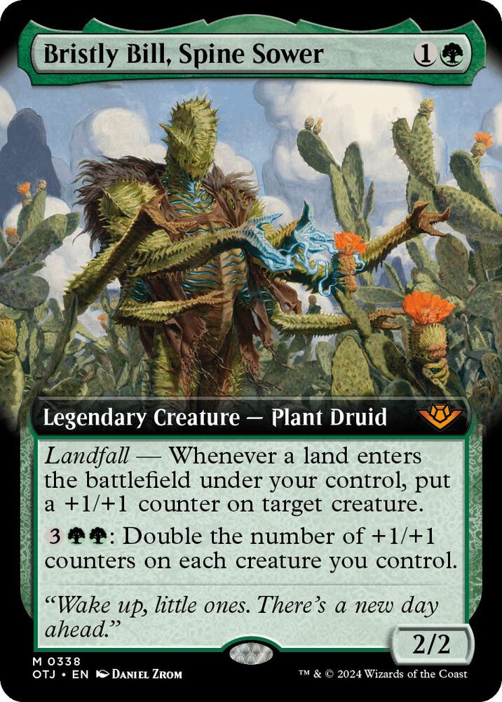 Bristly Bill, Spine Sower (Extended Art) card image