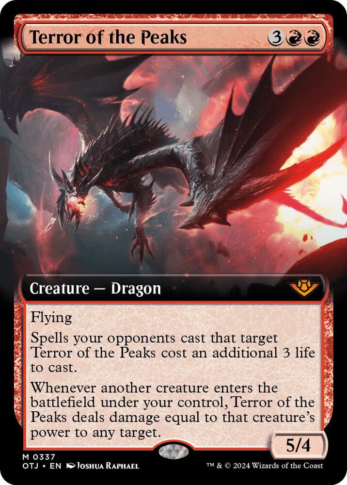 Terror of the Peaks (Extended Art) card image