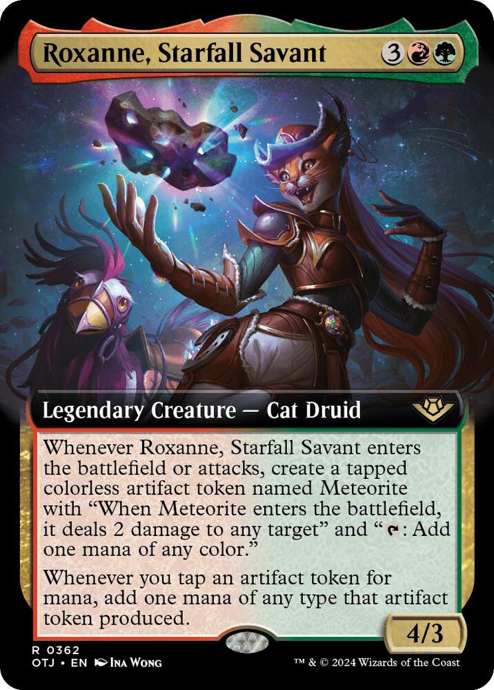 Roxanne, Starfall Savant (Extended Art) card image
