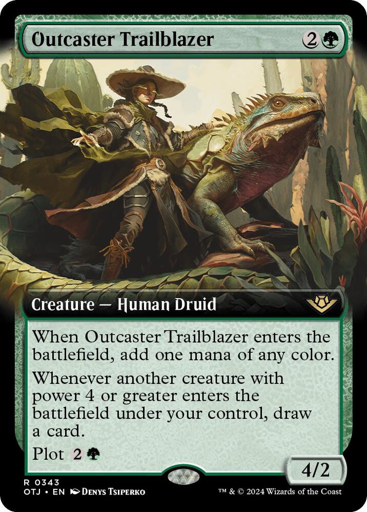 Outcaster Trailblazer (Extended Art) card image