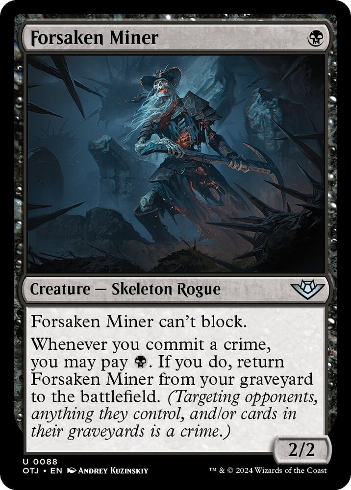 Forsaken Miner card image